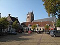 Ferwerd, Vrijhof and church