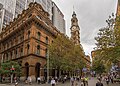 General Post Office, Sydney; built between 1866-91 and 1910 in the Free Classical and Italian Renaissance styles[24][25][26]