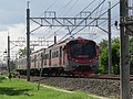 INKA-built EMU EA202 series waiting to be Commuter Line Jogja-Solo