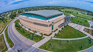 Kress Events Center on the University of Wisconsin - Green Bay campus.