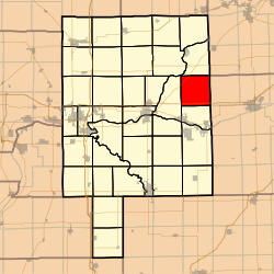 Location in LaSalle County