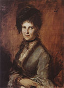 Marie von Schleinitz, the most powerful salonist in Berlin in Bismarck's time. "Anyone who was admitted to Frau von Schleinitz's exclusive salon had passed the admission exam for Prussia's higher society".[61]