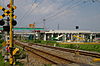 Shin-Tosu station, part of a narrow gauge section of the Kyushu Shinkansen, under construction in 2007