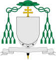 Roman Catholic metropolitan archbishop's coat of arms (version with pallium