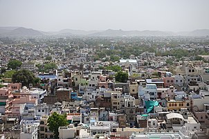 Udaipur from the City Palace