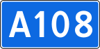 Federal Highway A108 shield}}