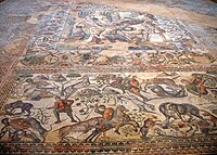 劳尔梅达（英语：La Olmeda）古罗马别墅的古罗马晚期镶嵌画，公元4-5世纪，西班牙
