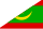 Diagonally split flag of Senegal and Mauritania