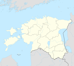 塔林在爱沙尼亚的位置