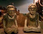 Stone effigies, Etowah Site (Mississippian culture)