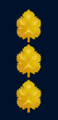 Aluf-Mishne (captain) insignia of the Israeli Navy