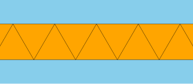 Uniform apeirogonal antiprism