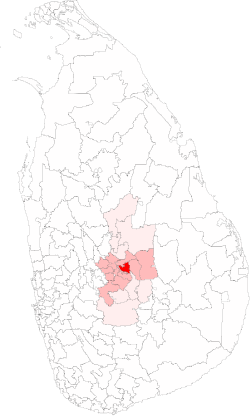 Location of Kundasale