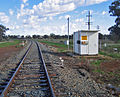 Railway line near Temora