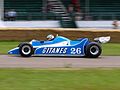 The 1979年 Ligier JS11 being demonstrated at the 2008 Goodwood Festival of Speed.