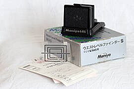 Mamiya 645 1000s waist level finder