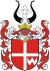 Episcopal coat of arms of Archbishop Jakub of Sienno,