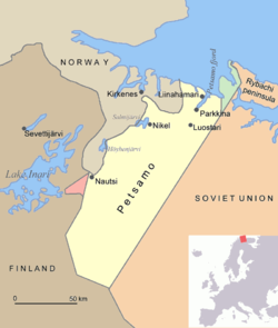 Jäniskoski-Niskakoski territory in the map marked pink