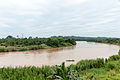 The river seen from far.