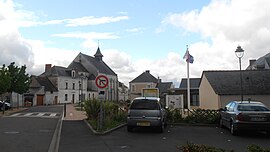 The centre of the village