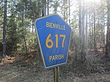 Marker for Bienville Parish Road 617