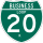 Business Interstate 20-K marker