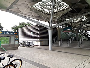 巴特礼地铁站A出口