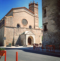 The church in Saint-Hippolyte