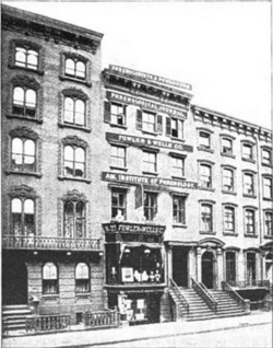 Fowler & Wells Company on 27 East 21st Street, NY, NY