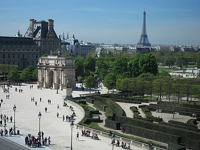 Place and Jardin du Carrousel.
