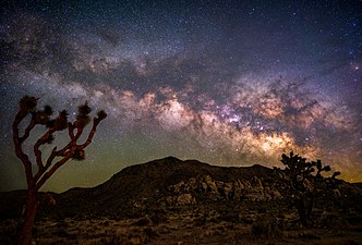 Milky Way at Joshua Tree by Benjamin Inouye