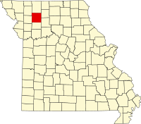 密苏里州戴维斯县地图