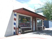 This Barber Shop building was built in 1918 .