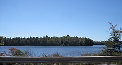 Pocono Lake seen from PA 940