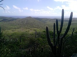 View of Bandabou from Christoffelberg