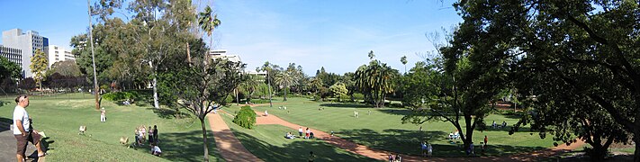 The grounds of Government House on Open Day