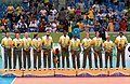 Image 41Brazil women's national volleyball team, 2007. (from Sport in Brazil)