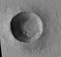 Zumba crater, 29° S