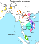 南亚语系分布