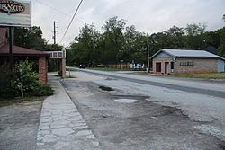 Georgia State Route 83 in Good Hope