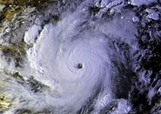 Satellite image of Hurricane Keith