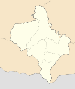 Bili Oslavy is located in Ivano-Frankivsk Oblast