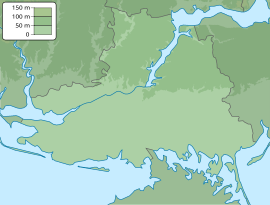 Lozove is located in Kherson Oblast