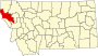 Sanders County map