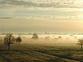 Image 11 East Frisia Photo credit: Matthias Süßen Morning fog on the plains of East Frisia, a coastal region in the northwest of the German federal state of Lower Saxony. It connects Western Frisia (in the Netherlands) with the district of Nordfriesland ("Northern Frisia") in Schleswig-Holstein, all of which belong to the historic and geographic Frisia.