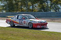 Opel Manta B on the Nürburgring, still races to this day. This Manta is also known as the ‘Flying Fox’, named as such for the fox tail tied to the aerial.