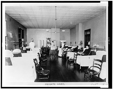 Private ward in Providence Hospital