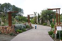 Entrance to Hamilton Children's Garden