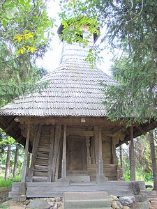 Wooden church in Pișteștii din Deal