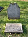 Grave of Kathleen Cavendish, Marchioness of Hartington. On her gravestone, it says "Joy she gave joy she has found"